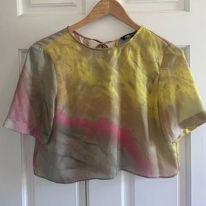 Zara tie dye two piece set